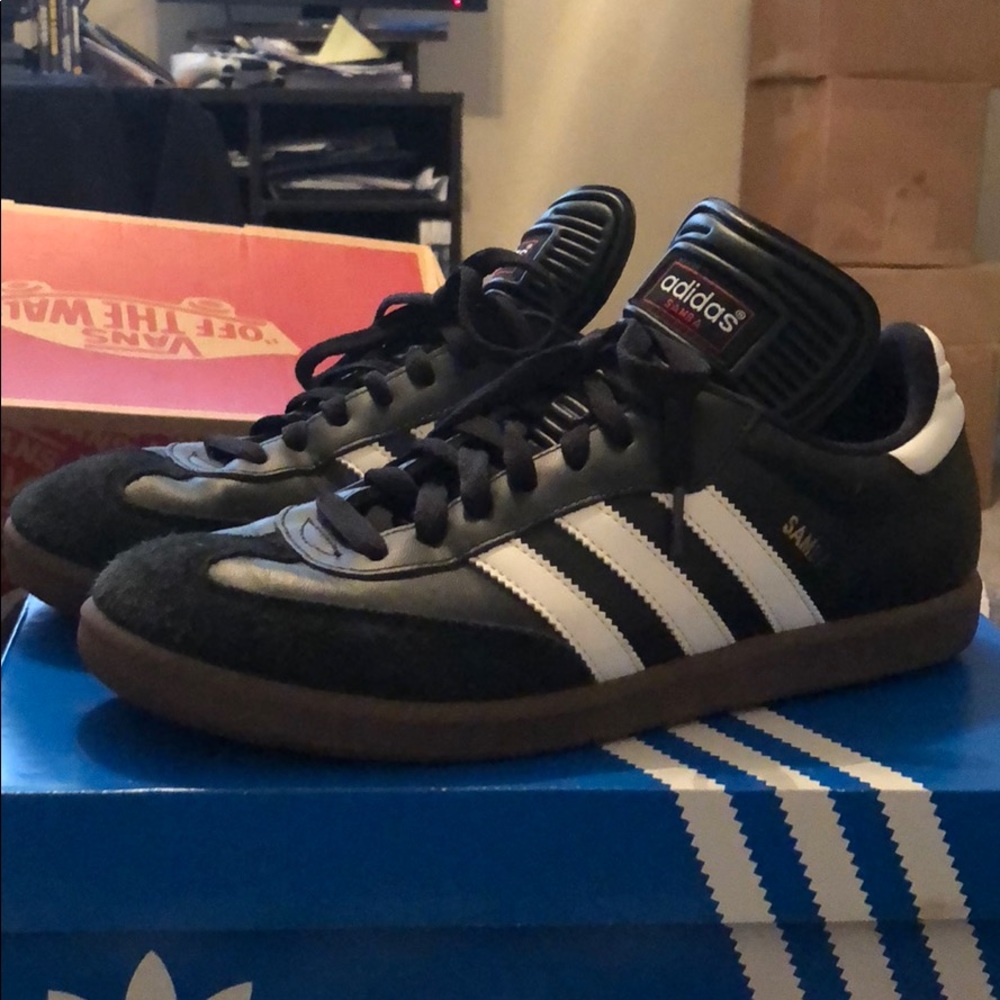 Adidas Black Samba Sneakers
